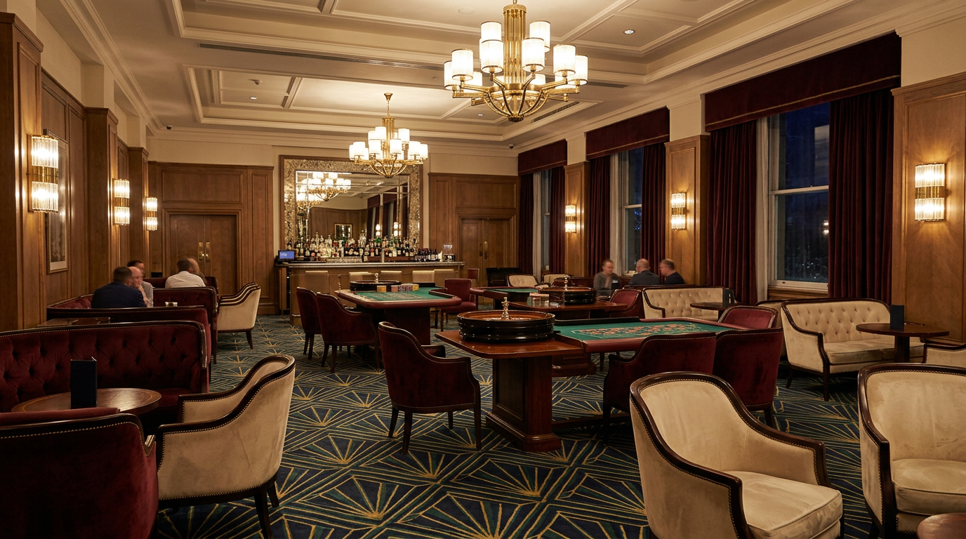 UK Hotel Club entertainment lounge