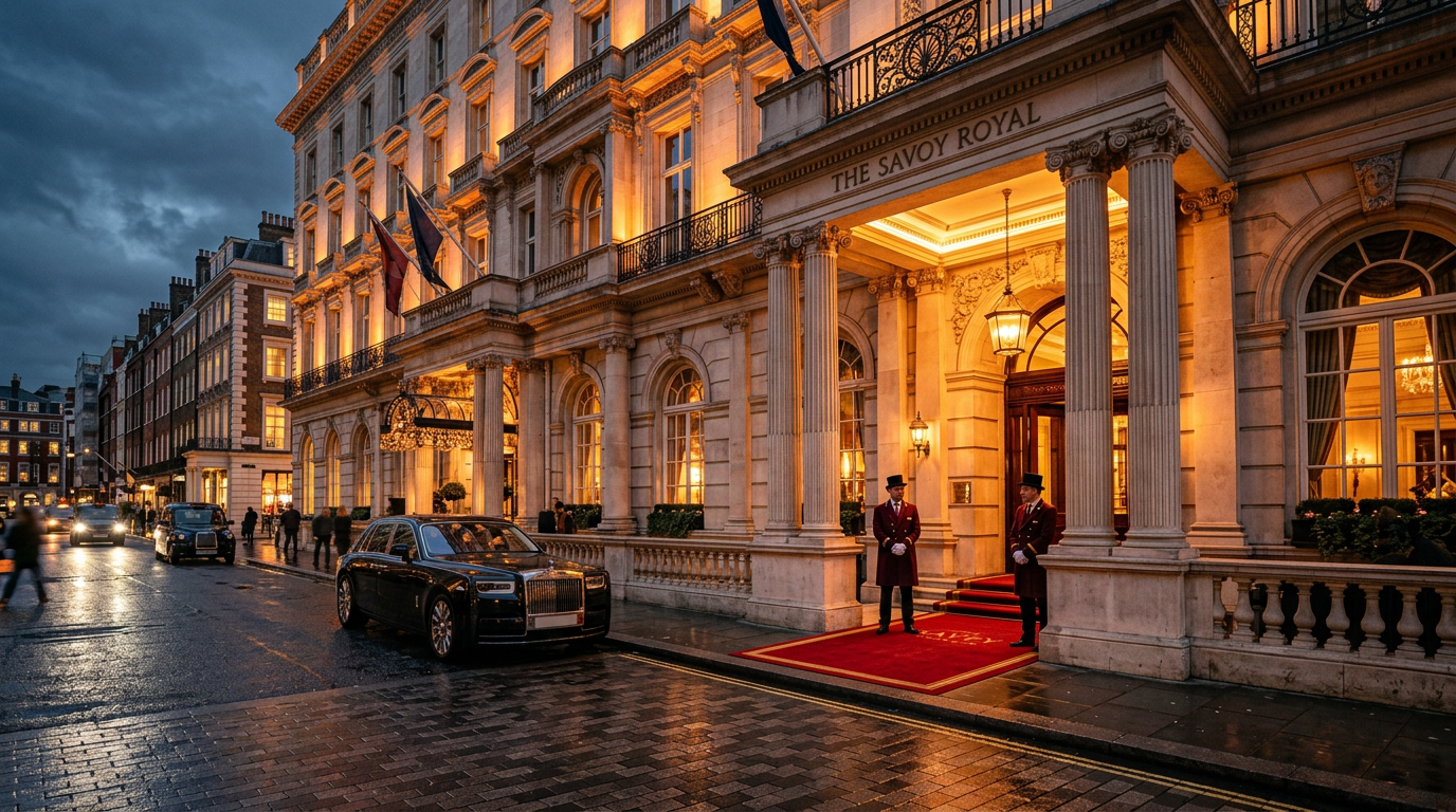UK Hotel Club grand exterior, London Mayfair