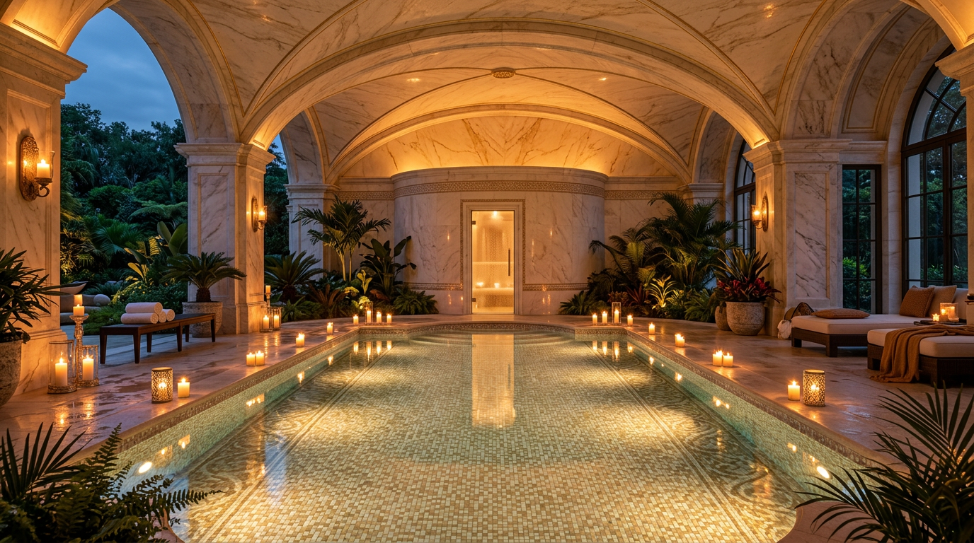 Spa and indoor pool at UK Hotel Club